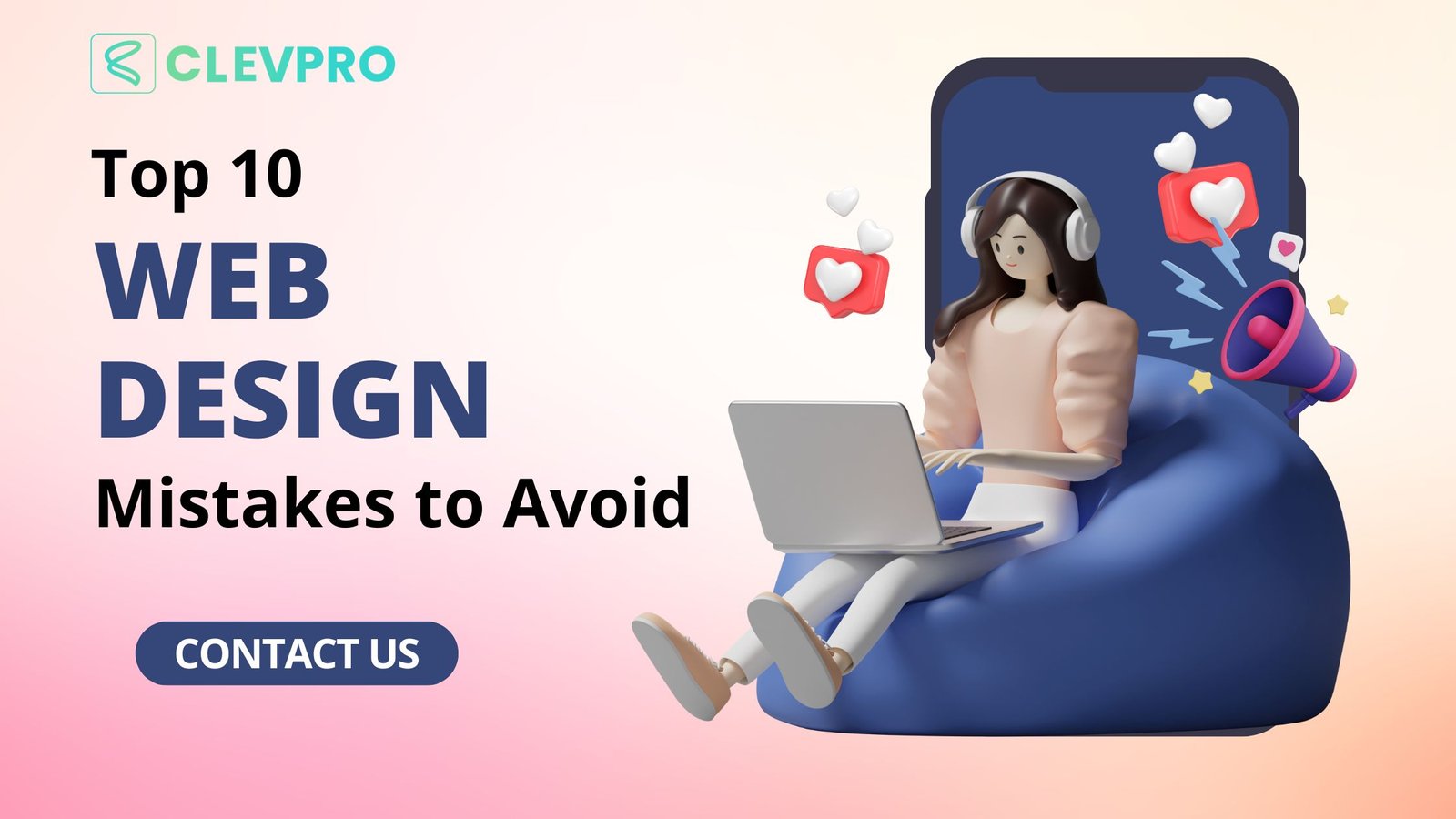 Top 10 Web Design Mistakes to Avoid